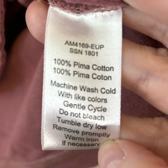 ATM Anthony Thomas Melillo Mineral Wash Pima Polo Shirt - Picture 6 of 9